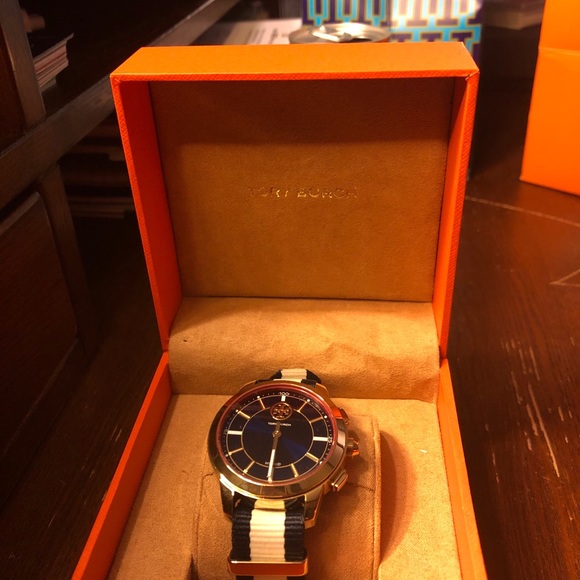 Tory Burch hybrid smart watch. - Picture 3 of 7